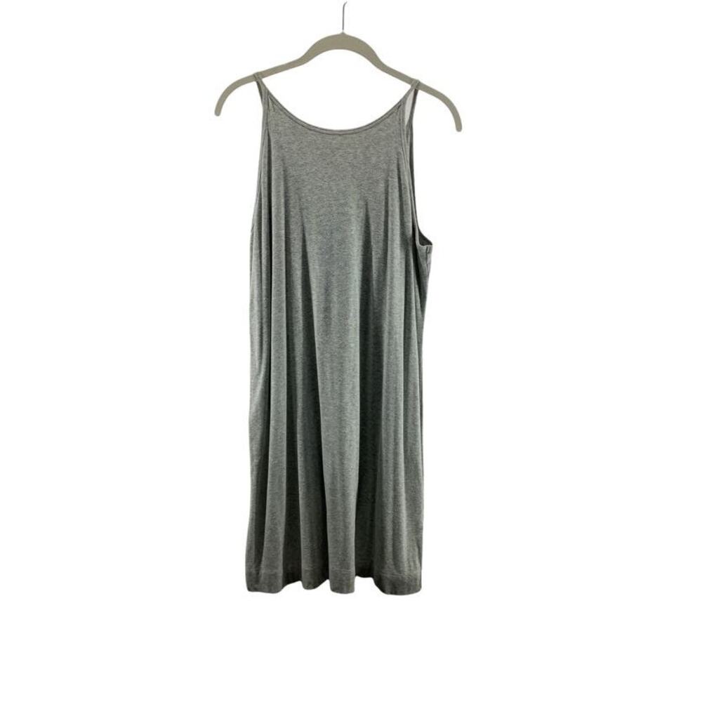 White House Black Market Gray Sleeveless Mini Dress